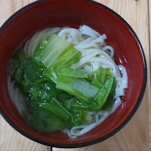 白菜のうどん